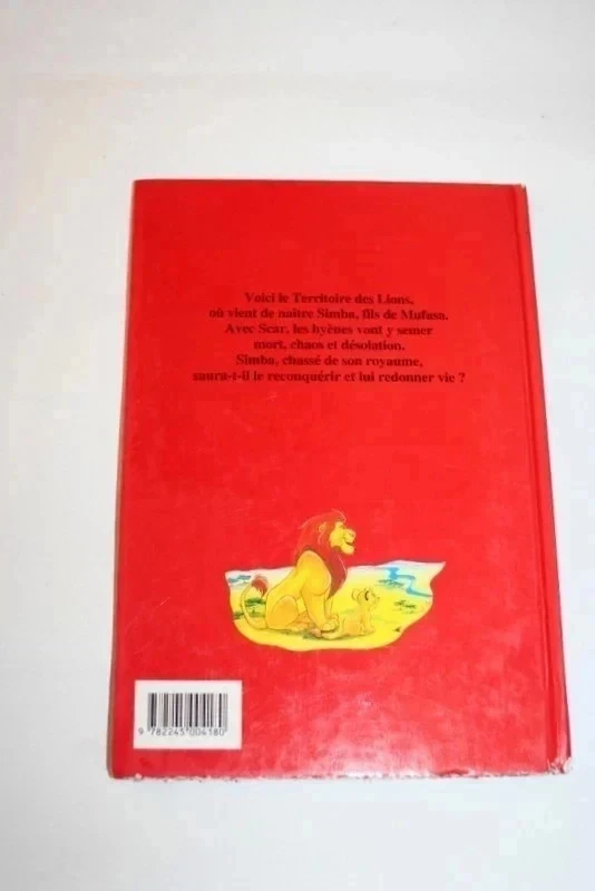 Lote de 2 libros Disney El Rey León + El Libro de la Selva – photo 2